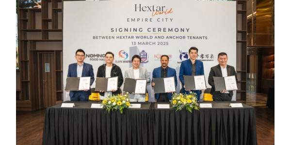 Arthur Yap, Founder of Slope Master, Signs Landmark Contract with Hextar World to Launch Malaysia's Largest Indoor Ski & Snowboard Training Centre at Empire City, Kuala Lumpur