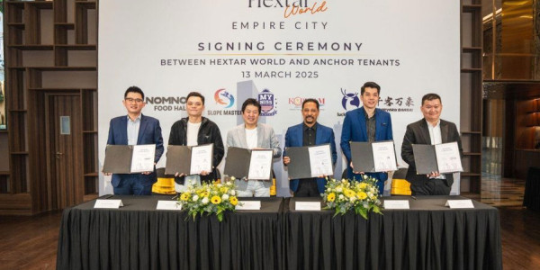Arthur Yap, Founder of Slope Master, Signs Landmark Contract with Hextar World to Launch Malaysia's Largest Indoor Ski & Snowboard Training Centre at Empire City, Kuala Lumpur